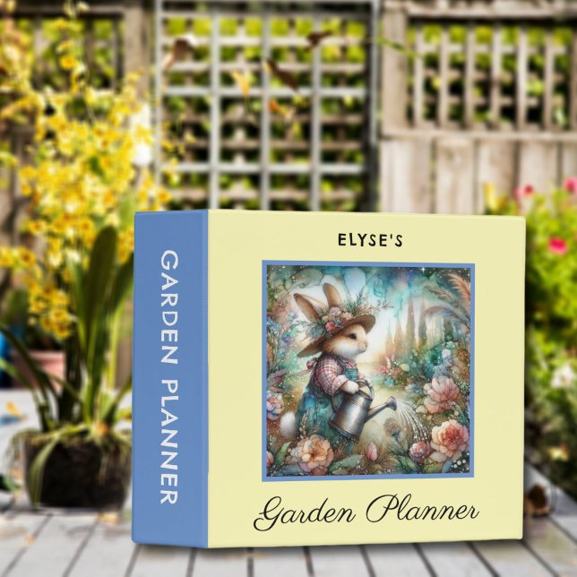 Modern Whimsical Cute Personalized Gardeners Binder (Creator Uploaded)