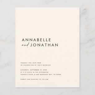 Modern white black script minimal contemporary 