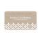 Modern White Flower Business Card