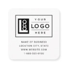 Modern White Logo QR Code Scan Website
