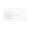 MODERN WHITE LUXURY BOUTIQUE Business Card