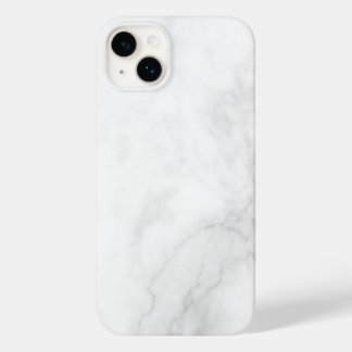 Modern White Marble Case-Mate iPhone 14 Plus Case