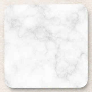 Modern White Marble Coaster