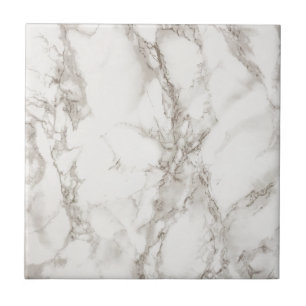 Modern White Marble Texture Pattern Tile