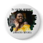 Modern White Photo Funeral