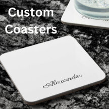 Modern White template, Black Script Kitchen Cut
