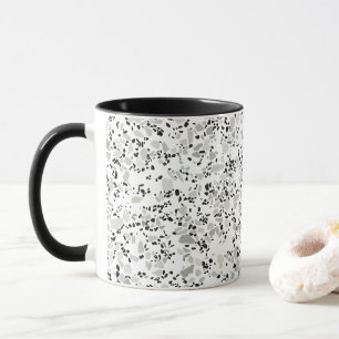 Modern White Terrazzo Mug