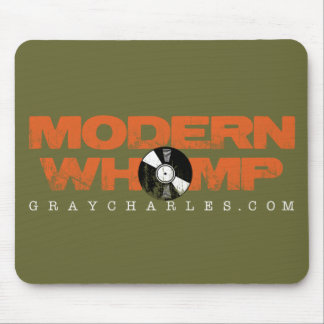 Modern Whomp - Green Mouse Pad