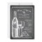 Modern Wine & Cheese Bridal Shower Invitation