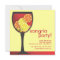 Modern Wineglass Sangria Party Invitation