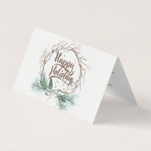 Modern winter forest dried branches pine holidays