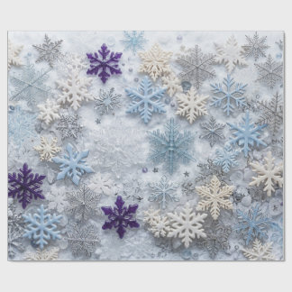Modern Winter Pattern 2022 Wrapping Paper