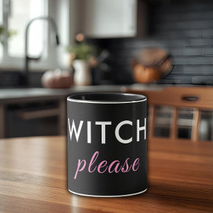 Modern Witch Please Halloween Mug – Minimal Chic