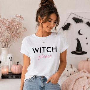 Modern Witch Please Halloween Shirt – Funny Tee