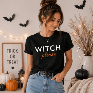 Modern Witch Please Halloween Shirt – Funny Tee