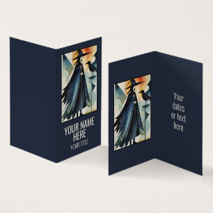 Modern Witches - an abstract artwork 3 - Fan Fun Business Card