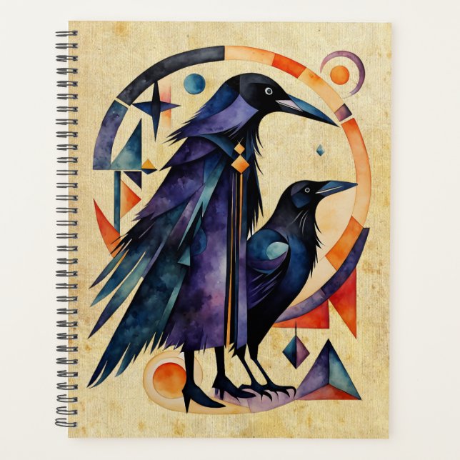Modern Witches - an abstract artwork 4 - Fan Fun Planner (Front)