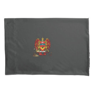 Modern Woiti Family Coat of Arms Pillowcase