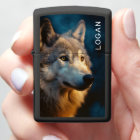 Modern Wolf Lover Personalized