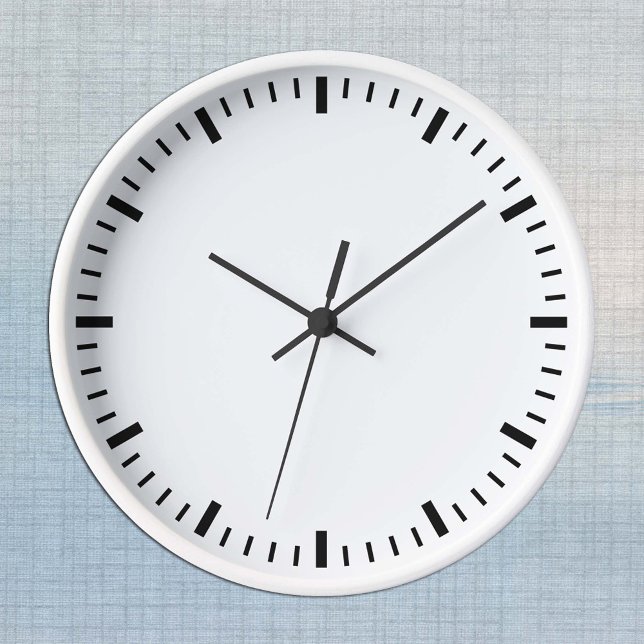 Modern Wood Clock Template - Create Your Own (Creator Uploaded)