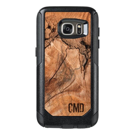 Modern Wood Knots Texture OtterBox Samsung Galaxy S7 Case