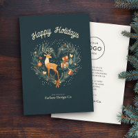 Modern Woodland Heart Small Office Business