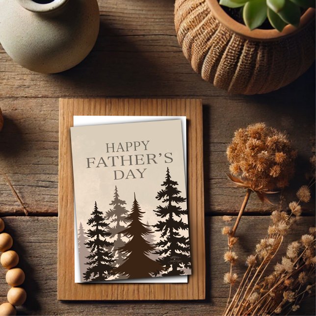 Modern Woods Father’s Day Tree Inspirivity Card (Creator Uploaded)