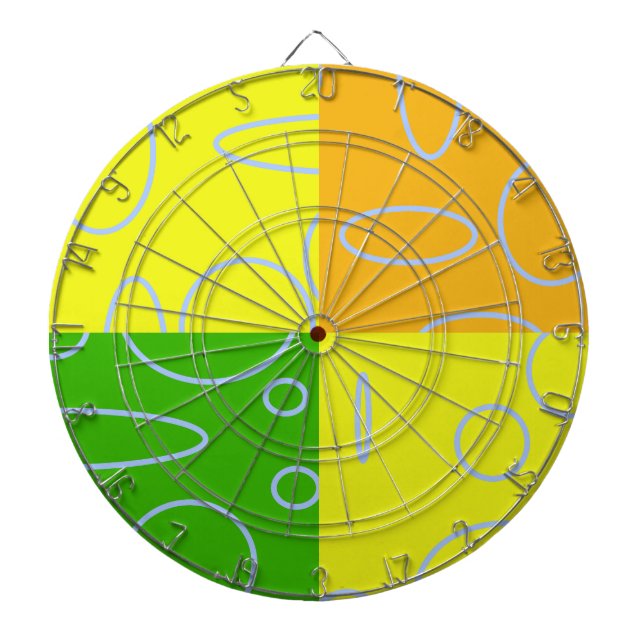 Modern Wow Dartboard (Front)