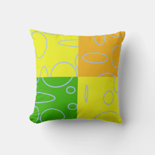 Modern Wow Throw Pillow