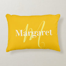 Modern yellow custom name
