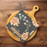 Modern Yellow Flowers & Kraft Personalized Gift Kitchen Towel<br><div class="desc">This beautiful modern watercolor flowers design features bright and cheerful yellow blooms arranged in a lovely bouquet. The artwork is created using the delicate and translucent medium of watercolor, which gives the flowers a soft and dreamy quality. The design can be personalized with a name of your choice, making it...</div>