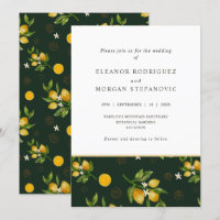 Modern yellow lemons juicy wedding