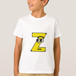 Modern Yellow Letter Z Logo Corporate Custom Mono T-Shirt