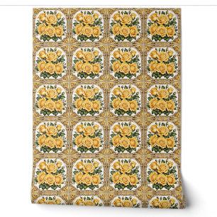 Modern Yellow Rose Beautiful Collection Wallpaper