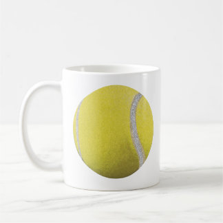Modern Yellow Tennis Ball   Coffee Mug