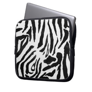 Modern Zebra Laptop Sleeve