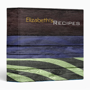 Modern Zebra Print #16 Binder