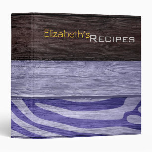 Modern Zebra Print #7 Binder