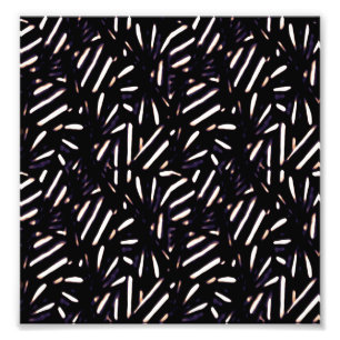 Modern Zebra Print Pattern