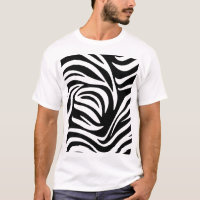 Modern Zebra Stripes Abstract Design
