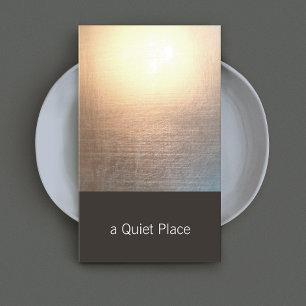 Modern Zen Glow Yoga and Healing Arts Business Card