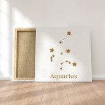 Modern Zodiac Sign Gold Aquarius | Element Air<br><div class="desc">Modern Zodiac Sign Gold Aquarius | Element Air</div>