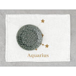 Modern Zodiac Sign Gold Aquarius | Element Air Kitchen Towel<br><div class="desc">Modern Zodiac Sign Gold Aquarius | Element Air</div>