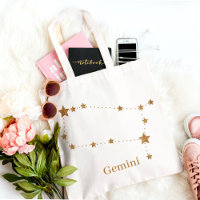 Modern Zodiac Sign Gold Gemini | Element Air