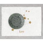 Modern Zodiac Sign Gold Leo | Element Fire Kitchen Towel<br><div class="desc">Modern Zodiac Sign Gold Leo | Element Fire</div>