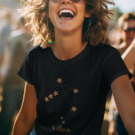 Modern Zodiac Sign Gold Libra | Element Air T-Shirt<br><div class="desc">Modern Zodiac Sign Gold Libra | Element Air</div>
