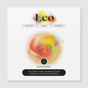 Modern Zodiac Sign Leo Quote   Element Fire