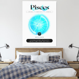 Modern Zodiac Sign pisces Quote Water Element
