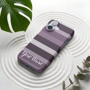Moderna Linear Étui iPhone Thistle & Smoked Plum