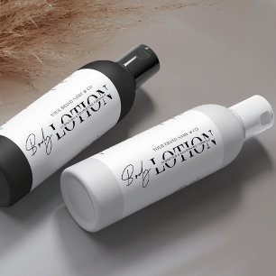 Moderne 8 OZ Cosmo Bouteille Étiquette de lave-cor